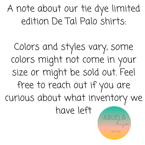 Tie Dye De Tal Palo T-Shirt